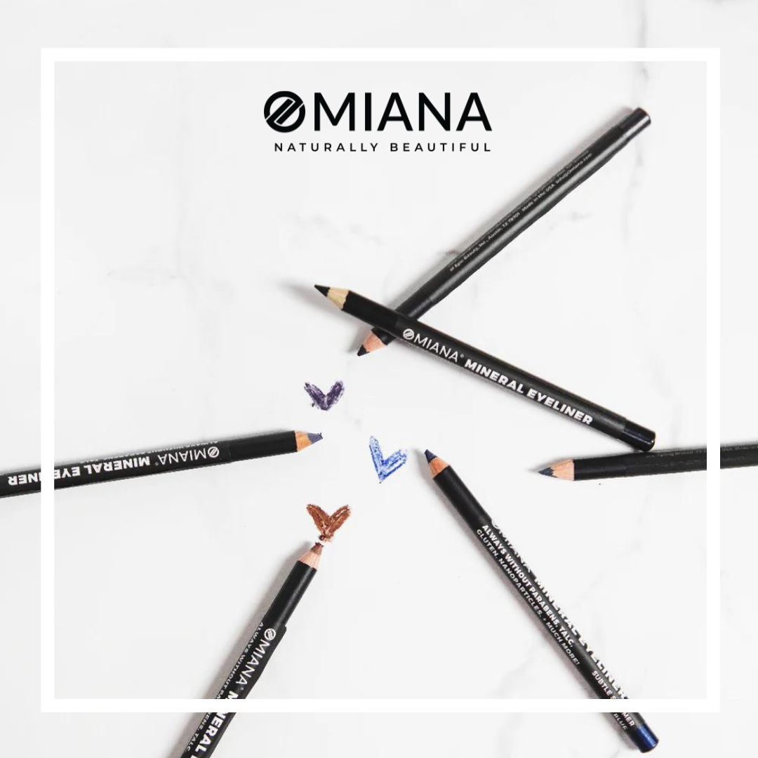 Titanium-Dioxide Free Mineral Eyeliner Pencils